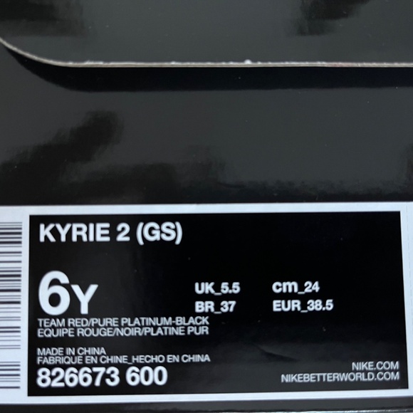 Kyrie 2 ‘Red Velvet’ - Picture 2 of 5